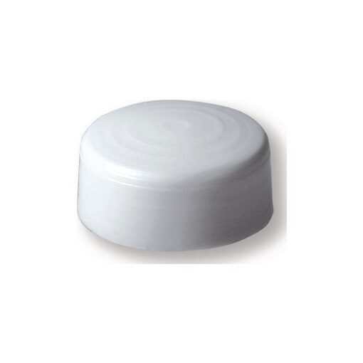 Tapón embecelledor blanco para tornillos 4,8 mm